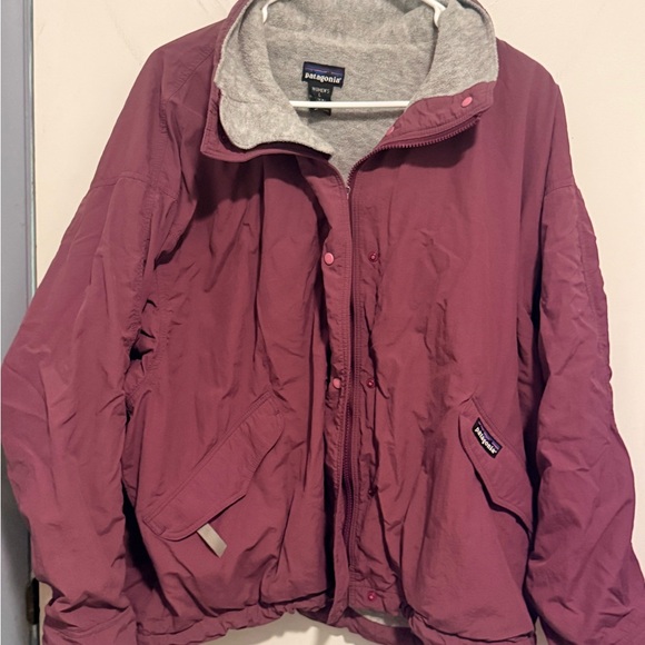 Patagonia Jackets & Blazers - Patagonia vintage capilene fleece lined boxy jacket size Large